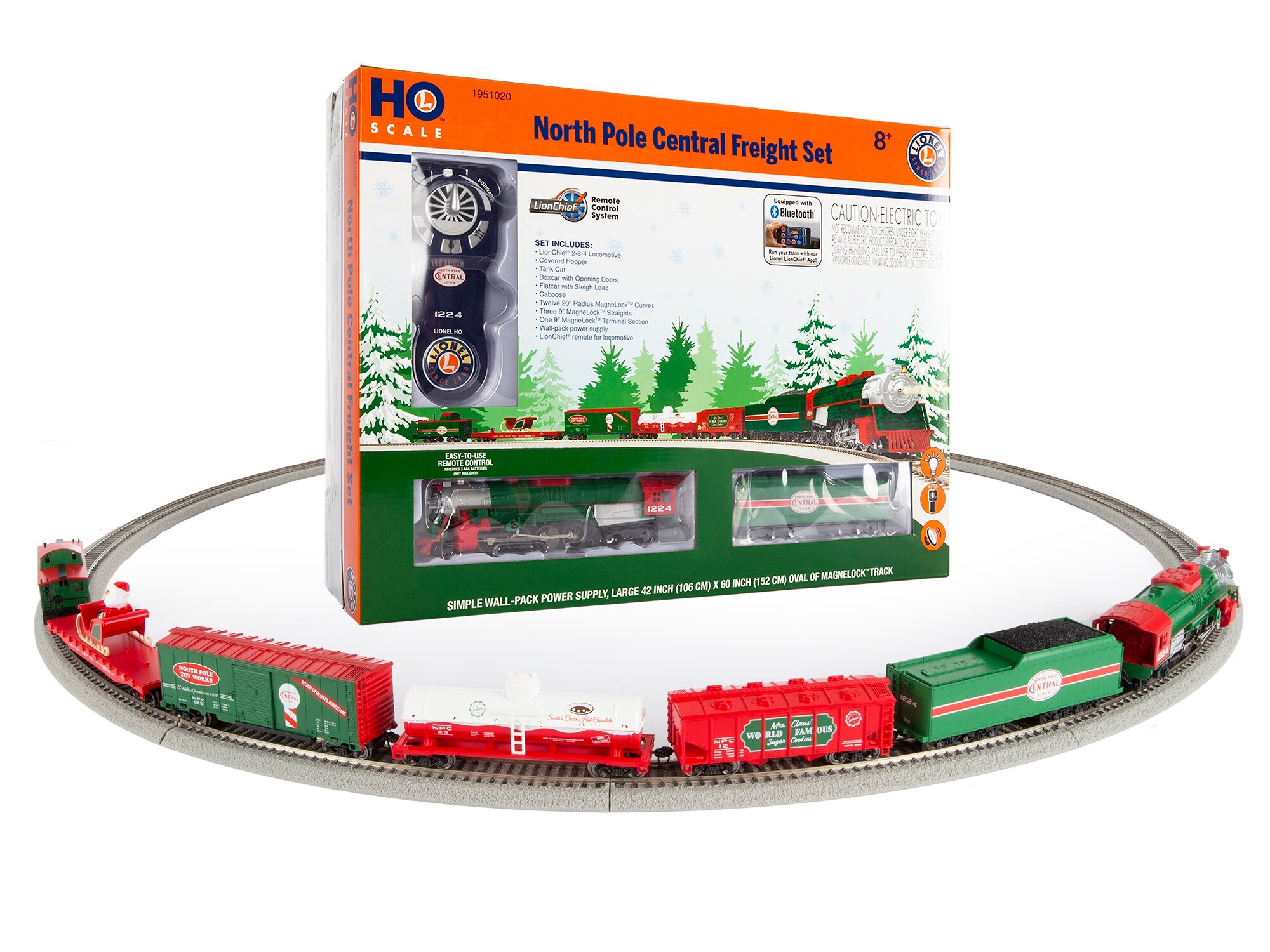 North Pole Central HO Berk Freight Set